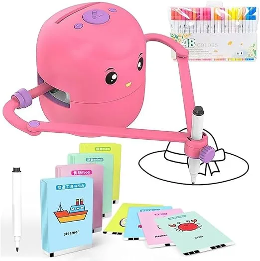 Interactive Automatic Drawing Robot Toy for Kids