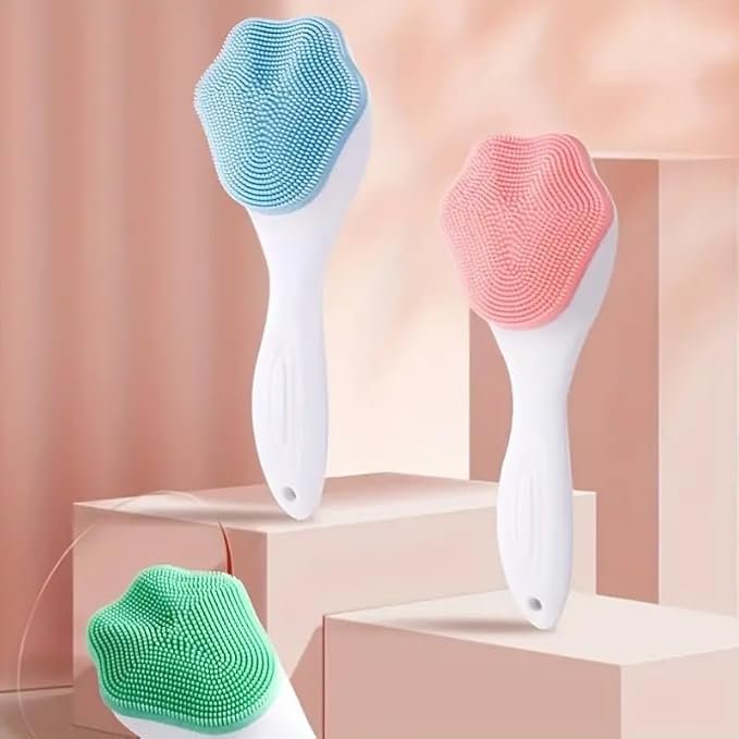 Deep-Cleansing Ergonomic Silicone Body Scrubber
